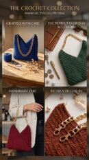 ✨ The Crochet Collection – Handmade, Timeless, Effortless,tote bags