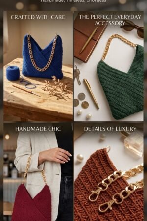 ✨ The Crochet Collection – Handmade, Timeless, Effortless,tote bags